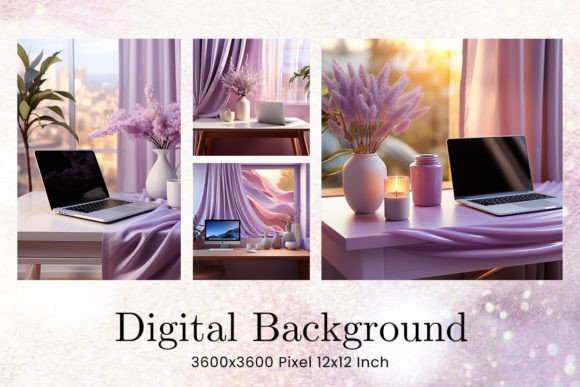 Download Work Desk Studio Backdrop Mockup Office - Office Collection