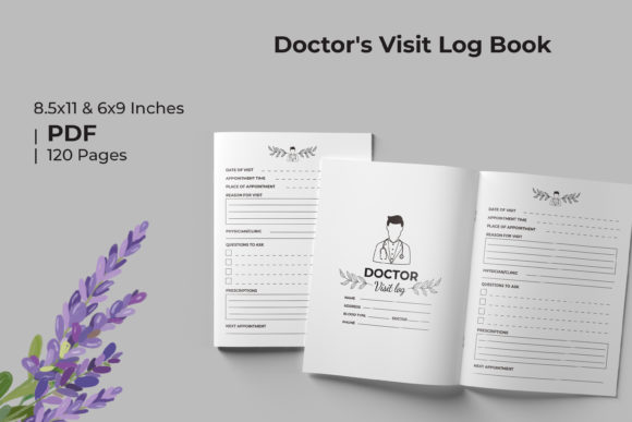 Download Doctor's Visit Log Book (KDP Interior) - Visit Collection