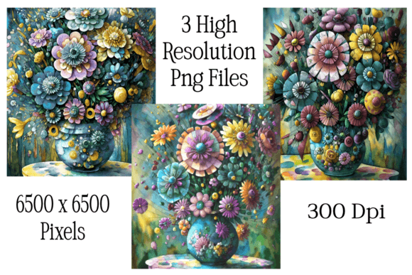 Download Patchwork Purple / Yellow Flower Prints - Purple Collection
