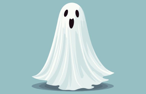 Download White Sheet Ghost Vector Illustration - Ghost vector Collection