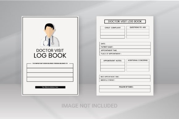Download Simple Doctor Visit Logbook Kdp Interior - Visit Collection